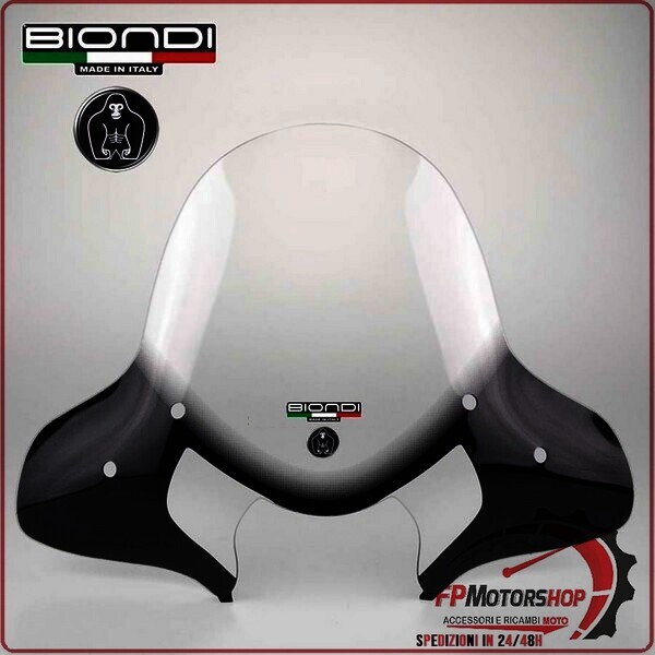 PARABREZZA PER SCOOTER WILD HONDA SH 125 150 300 2001>2011 BIONDI 8061210 