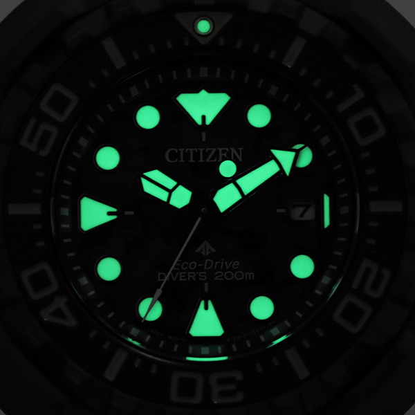 Pre-owned Citizen Promaster Bn0227-09l Men's Dive Titanium Eco Drive Sports Watch