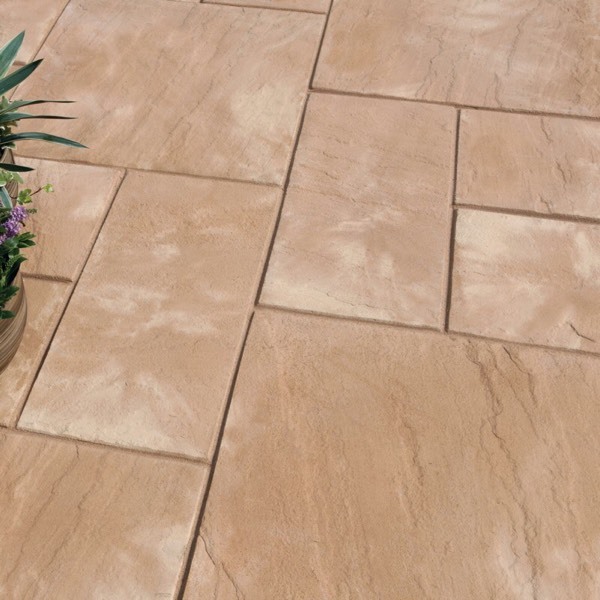 Bradstone Old Riven Autumn Cotswold garden paving slabs patio pack NEW