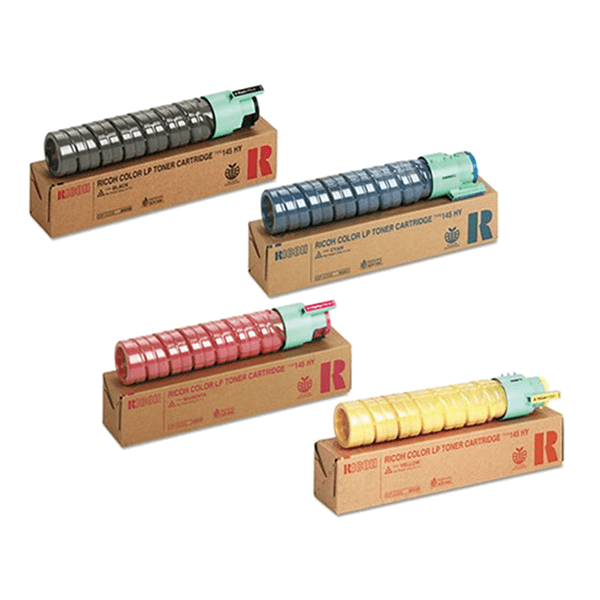 Ricoh MP C406 Toner Print Cartridge Set Black Yellow Cyan Magenta -Vat Inc BOXED