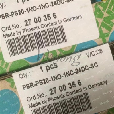 ONE NEW Phoenix Contact PSR Coupling Relay PSR-PS20-1NO-1NC-24DC-SC 2700356