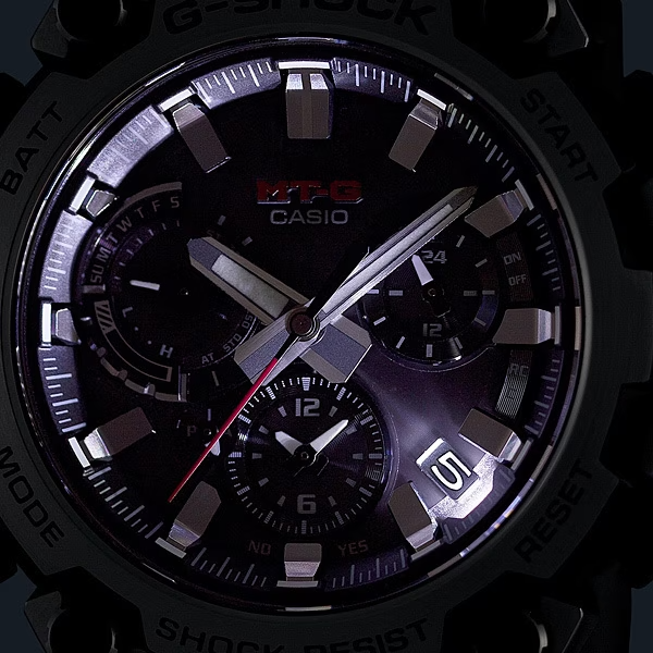 Pre-owned Casio G-shock Mtg-b3000d-1ajf Mt-g Series Men's Wrist Watch Metal Band Silver