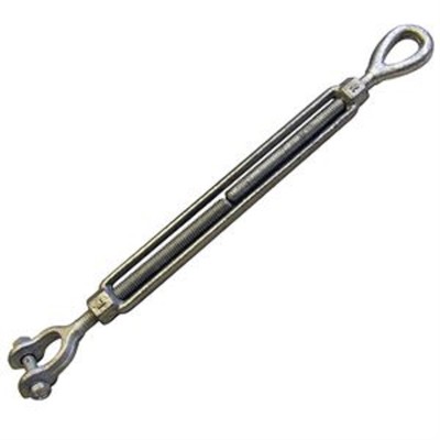 6   Drop Forged Eye/Jaw Turnbuckles, 3/8'' X 6'' Take-up