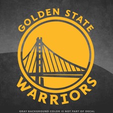 Golden State Warriors New 2019 Logo Vinyl Decal Sticker 4" and Up, 30+ Colors! | eBay