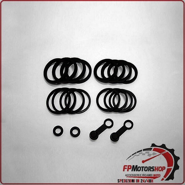 KIT REVISIONE 2 PINZE FRENO ANTERIORE PER KAWASAKI ZX12R 02>03 TOURMAX