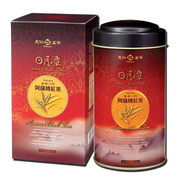 天仁茗茶 Ten Ren Tea Sun Moon Lake Assam Black Tea (TTES NO.8) 80g/ Tin 日月潭阿薩姆紅茶