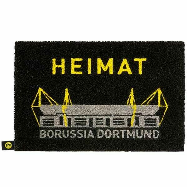 BVB Fussmatte Signal Iduna Park Dortmund Türmatte Heimat 60 x 39 Top Fanartikel