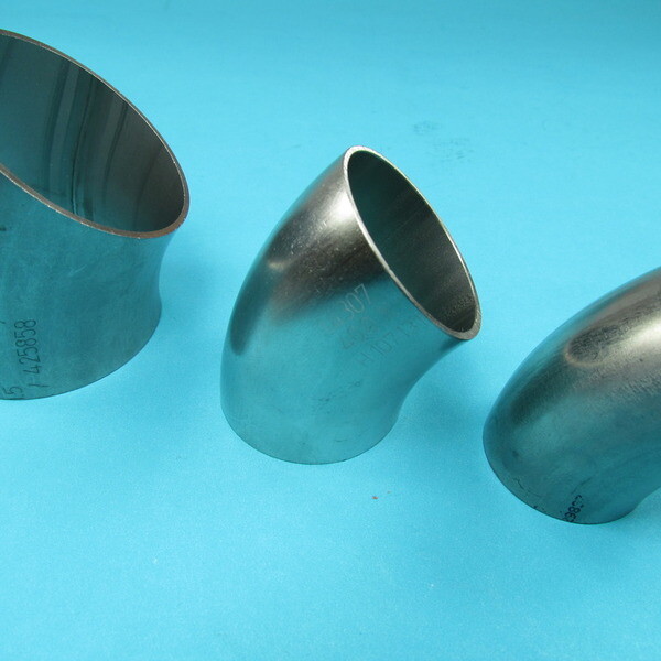 Edelstahl SchweiÃBogen Ã 12 - 154 Mm 45Â° Bogen Rohrbogen Leitungsbau Auspuff Va