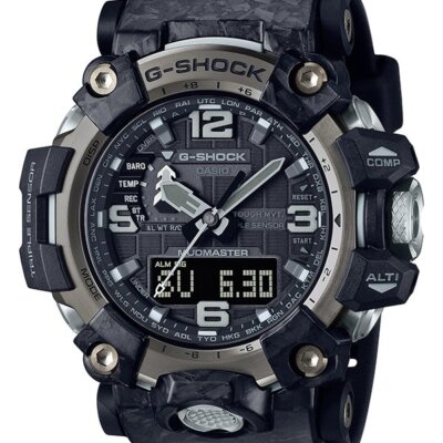Pre-owned Casio Mudmaster Gwg-2000-1a1jf G-shock  Men's Watch Tough Solar