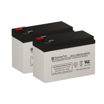 APC BACK-UPS XS BX1200-CN UPS Replacement Battery Set of 2 - 12V 7.5AH T2