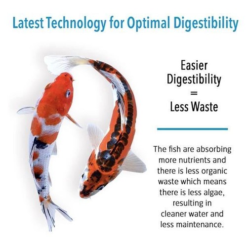 Microbe-Lift Legacy Fruits & Greens Koi Food 10 oz.   MLLFGSM