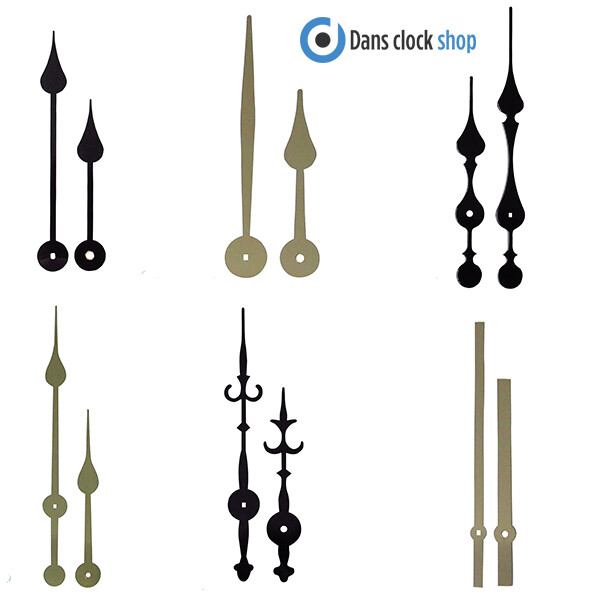 New Replacement Extra Long Quartz Metal Clock Hands For High Torque