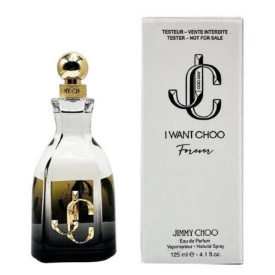 Jimmy Choo I Want Choo Forever Women 4.1 oz 125ml Eau De Parfum Spray TES TER