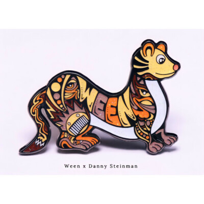 Danny Steinman Weasel Pins Orange Pin Bundle X Ween