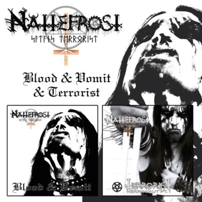 NATTEFROST BLOOD & VOMIT + TERRORIST (2CD) COMPACT DISC DOUBLE pre order 26/7/24