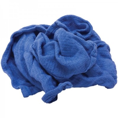 12 PREMIUM BLUE HUCK TOWELS GLASS CLEANING JANITORIAL LINTLESS SURGICAL TOWELS!!