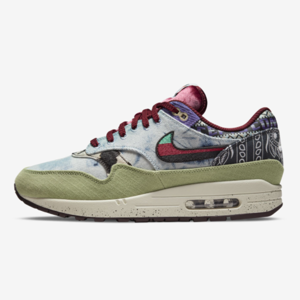 

Кроссовки Nike x Concepts Air Max 1 «Mellow» — DN1803 300 Expeditedship, Oil green, Nike Air Max 1