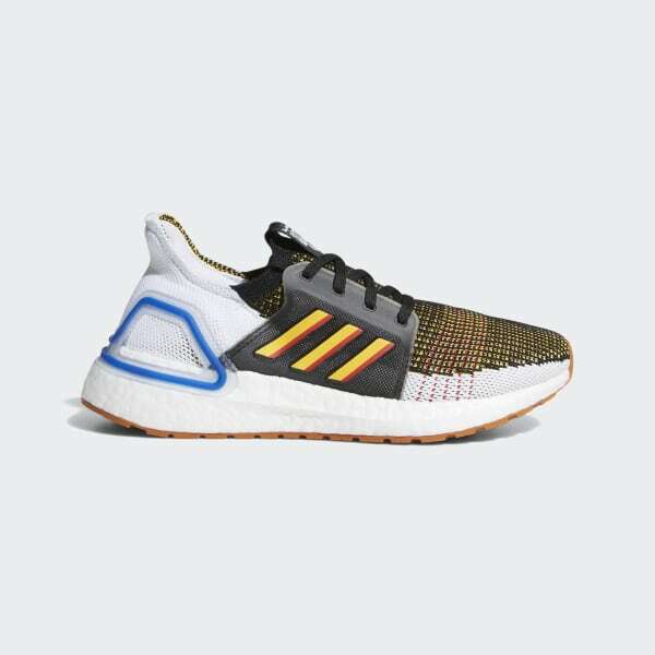 Adidas UltraBOOST 19 J Toy Story 4 Woody White Black Gold EF0934 4Y = 5 Женские