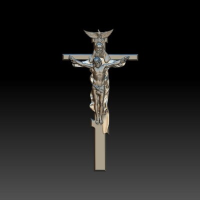 STL File Cross v3 -  Model for CNC Router Machine