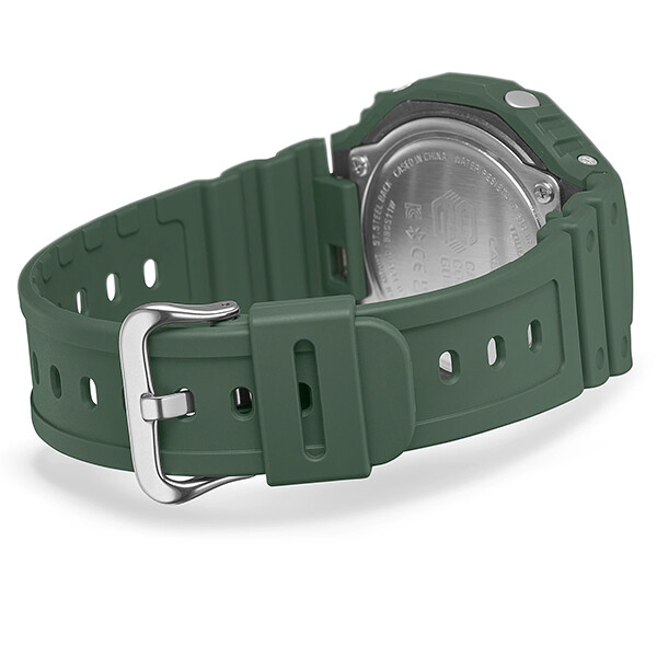 Pre-owned Casio G-shock Octagon Ga-b2100-3ajf Men's Watch Solar Bluetooth Green 2022