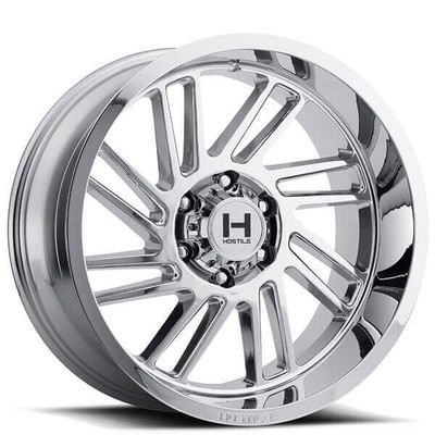 20 22 24'' Hostile Wheels H110 Stryker Chrome Off-Road Rims (4pcs)