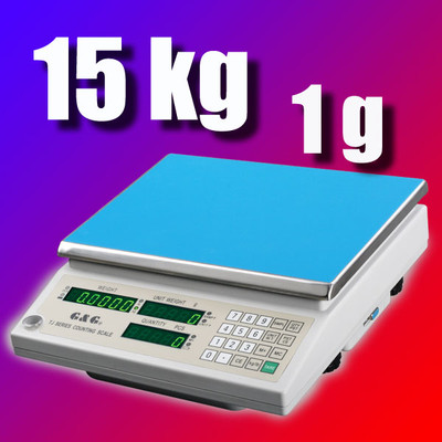 G&G TJ-A 15kg/1g Präzisionswaage Zählwaage Digital-waage