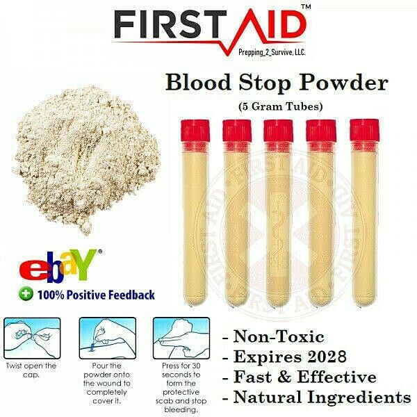 Blood Clot Powder - First Aid Medical Wound Seal Powder