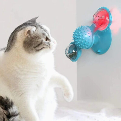 Lightsmax Cat Toys Windmill, Scratching, Interactive For Indoor Cats
