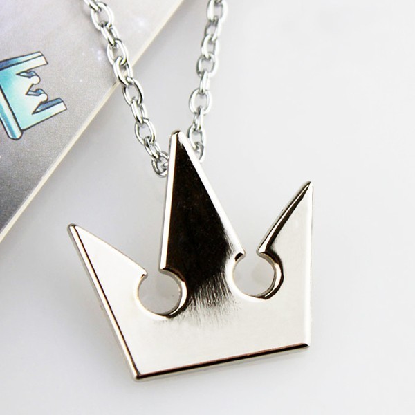 アクセサリー SORA Amazon.com: DAZCOS Necklace with Thick Chain Crown Pendant for