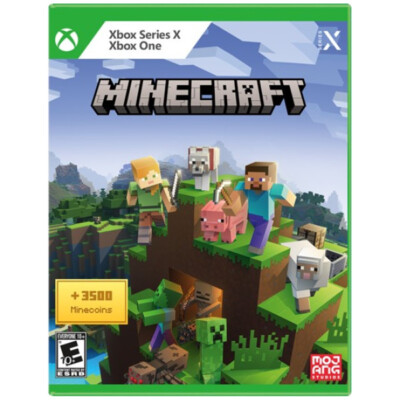 Minecraft Deluxe (Includes 3500 Minecoins) (Xbox Series X) Brand New