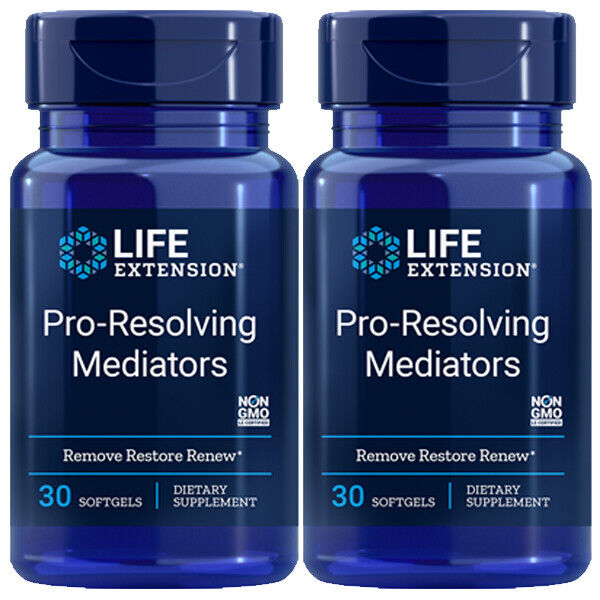 Life Extension Pro-Resolving Mediators 2X30gels гидроксидокозагексаеновая кислота