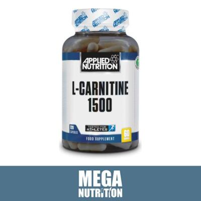 Applied Nutrition L-Carnitine 1500mg High Strength Natural l-carnitine 120 Caps