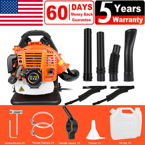 Leaf Blower Gas Powered Snow Blower Garden 26CC/43CC/30CC/63cc 2-Stroke Engine