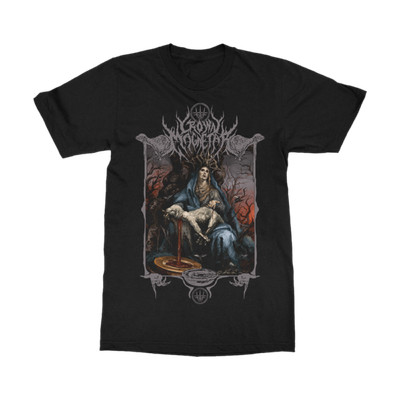 Alone In Death T-Shirt   Black