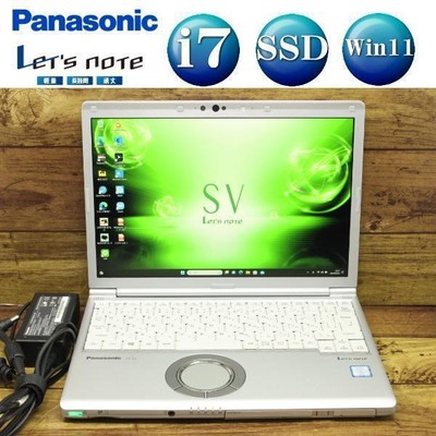 【SSD2TB→1TB】Let's note CF-SV7　i7／16GB Panasonic CF-SV7U12VS Let's note CF-SV7 8th Core i7 16GB