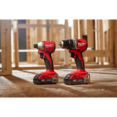 Milwaukee Tool 3692-22Ct M18 Compact Brushless 2-Tool Combo Kit