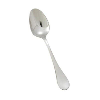 Winco 0037-03 Extra Heavy Dinner Spoon 18/8 Stainless Steel, Venice Design 12 CT