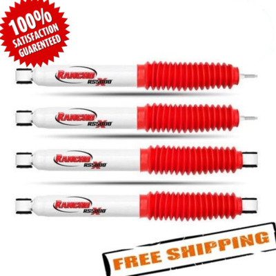 Rancho RS5000X Front & Rear Gas Shocks Set for 2003-2008 Dodge Ram 2500 4WD