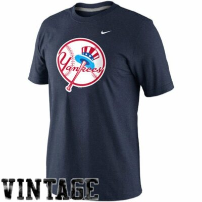 New York Yankees Nike Cooperstown Logo Tri-Blend T-Shirt Men's Large XL BNWT