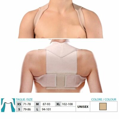 SAFTE ORIONE RÉGLEUR D'ÉPAULES 9494 Sangles Réglables Posture Beige