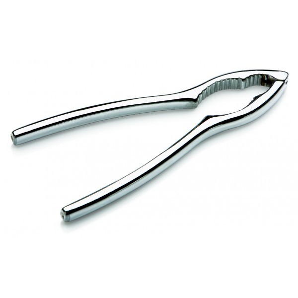 Schiaccianoci Rompinoci In Acciaio Inox Cromato Rompe Guscio Noci Nocciole dfh