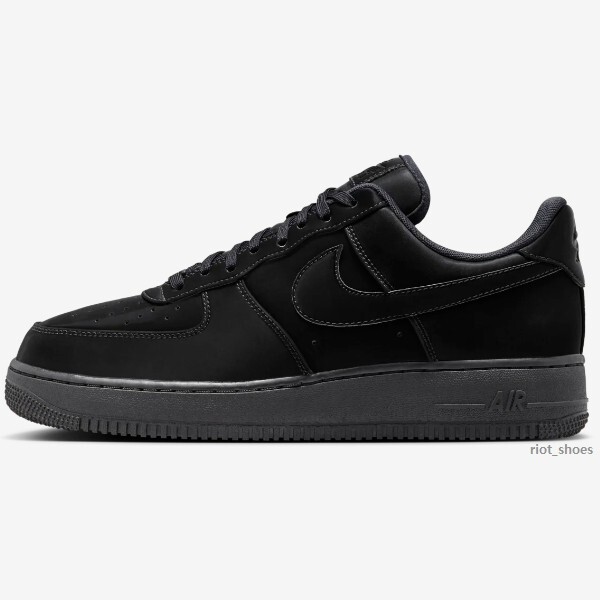 Кроссовки Nike Air Force 107 LX Vanta черные (HF9109-001) для ускоренной посадки