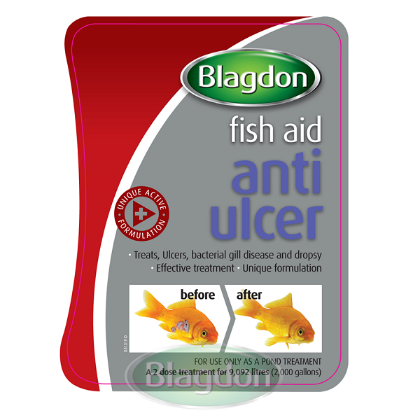Blagdon Anti Ulcer Pond Treatment 250ml 500ml 1000ml Fish Bacterial