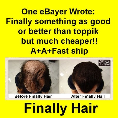 KERATIN HAIR LOSS CONCEALER FINALLY HAIR BUILDING FIBERS USA TESTER TRAVEL SIZE