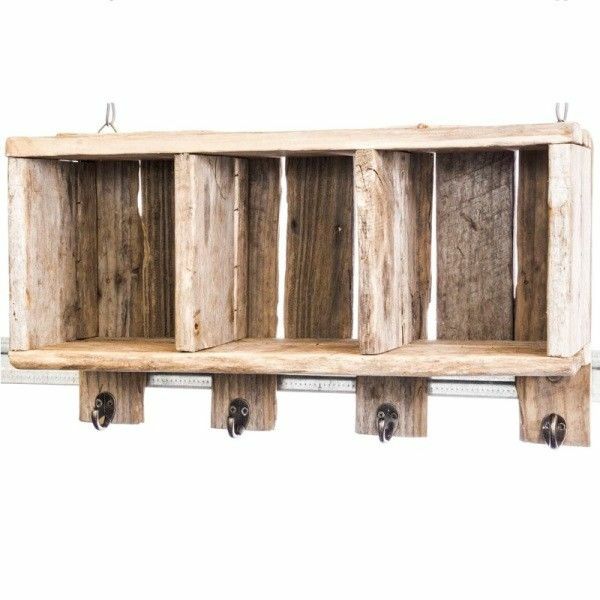 Hängeregal Wandregal Kräuterregal Holzregal Deko Gartenregal Pflanzenregal 