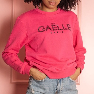 

GAELLE Paris Толстовка с круглым вырезом Женщина GBD11005SFML Фуксия E2022, Fuchsia