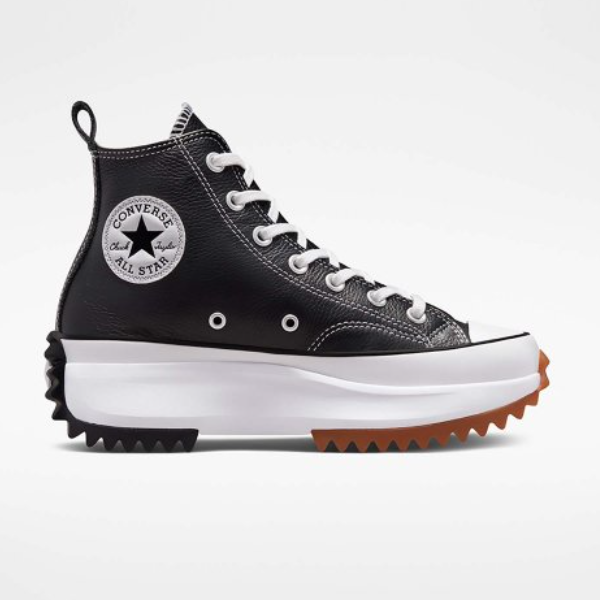 Черные кожаные кроссовки Converse Run Star Hike Hi - A04292C Expeditedship