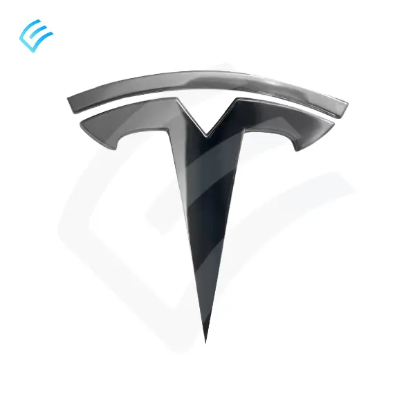 NEW OEM Tesla Model Y Rear T-Badge Emblem 1607786-00-A