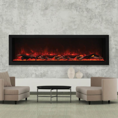 Amantii BI-72-DEEP-XT – 72″ Wide & 18" Tall Electric Fir