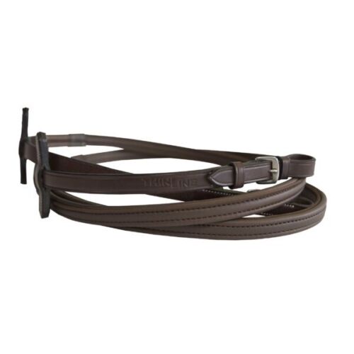 Thinline Classic Wrapped Reins-Buckle End 